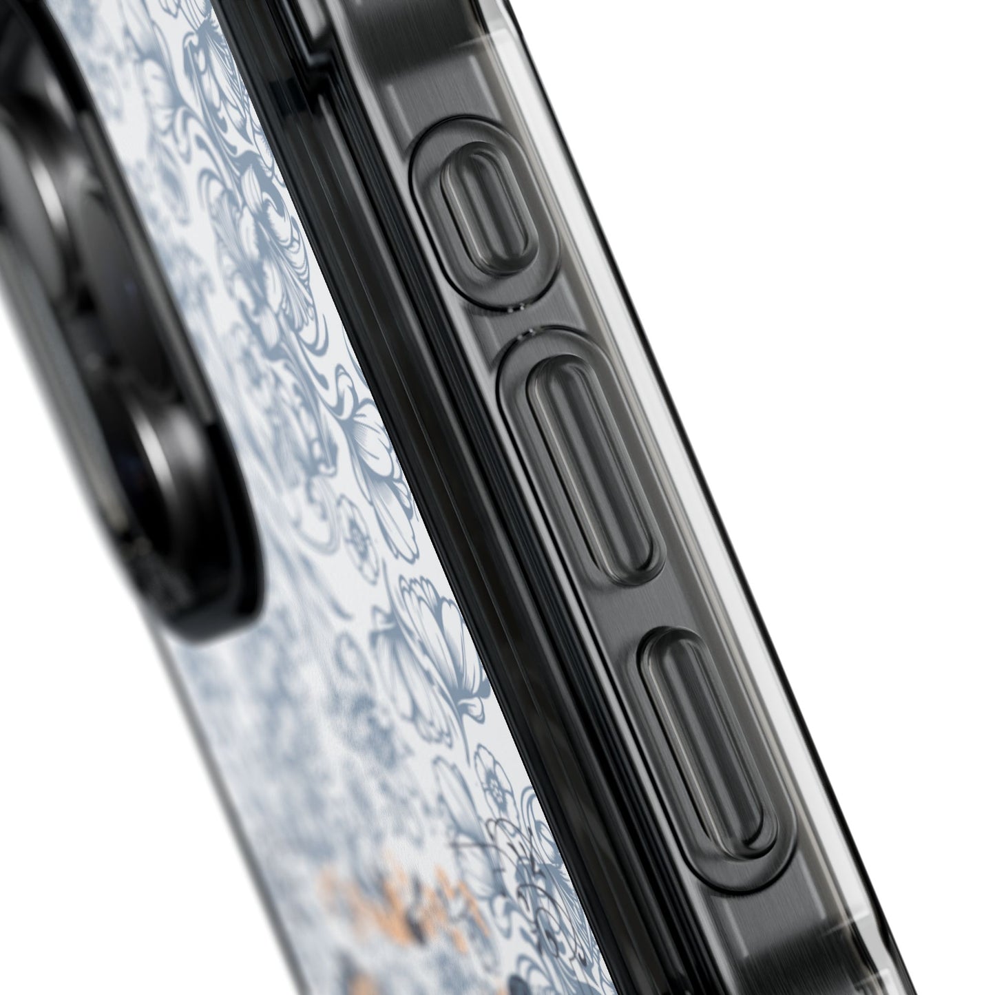 Magnetic IPhone Case — “Mom On Duty” Floral Design