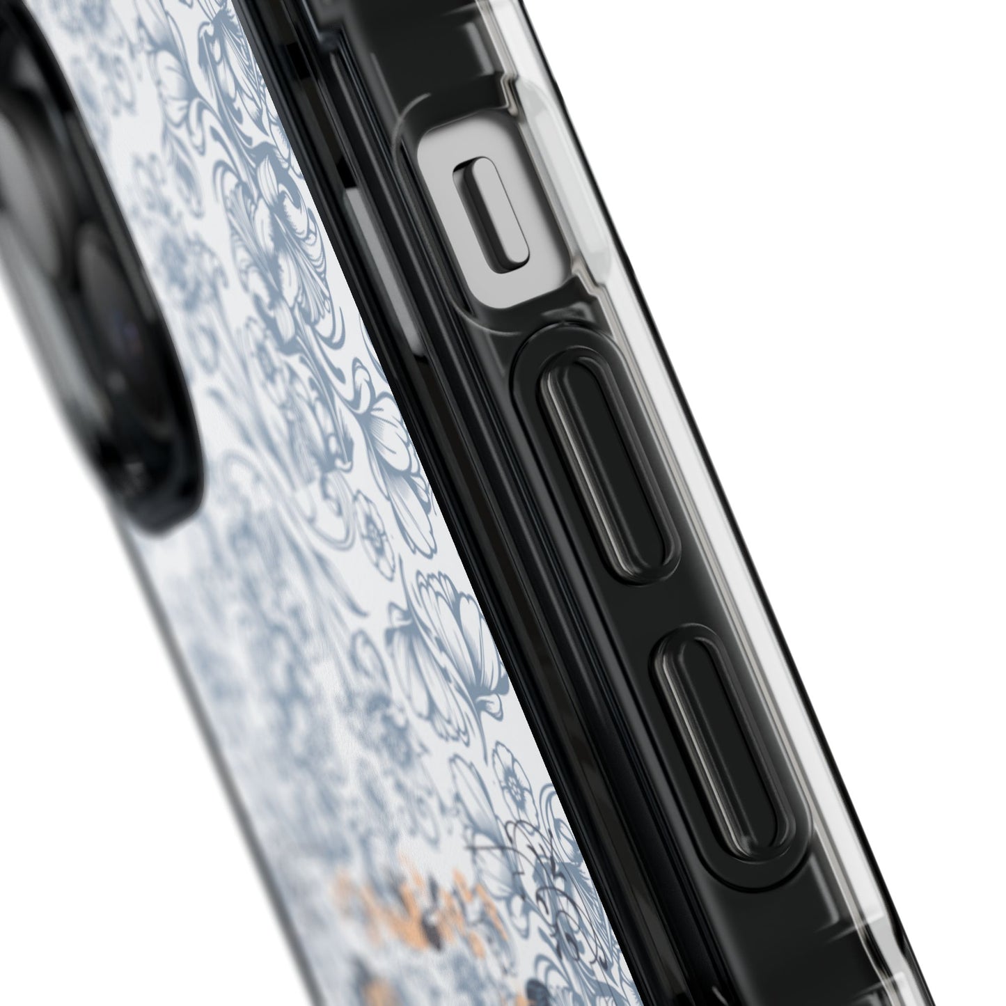 Magnetic IPhone Case — “Mom On Duty” Floral Design