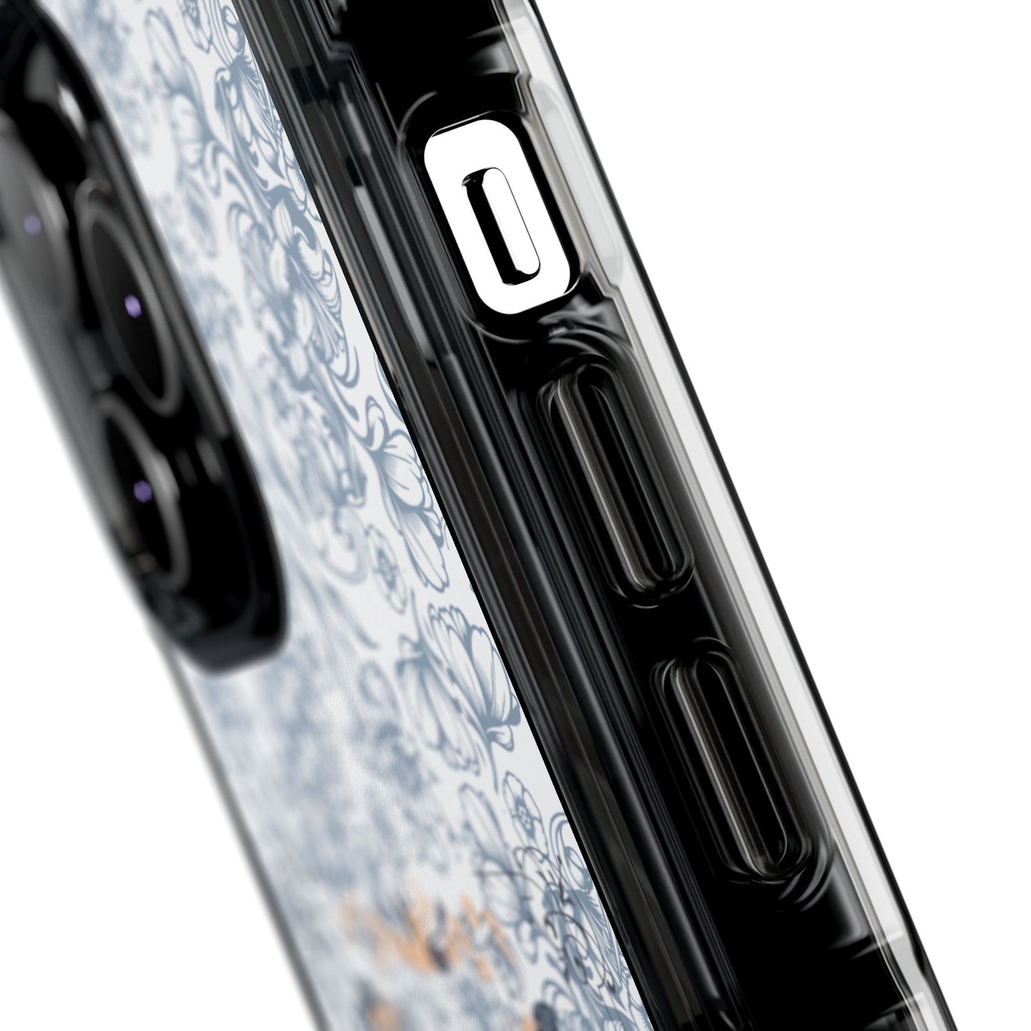 Magnetic IPhone Case — “Mom On Duty” Floral Design