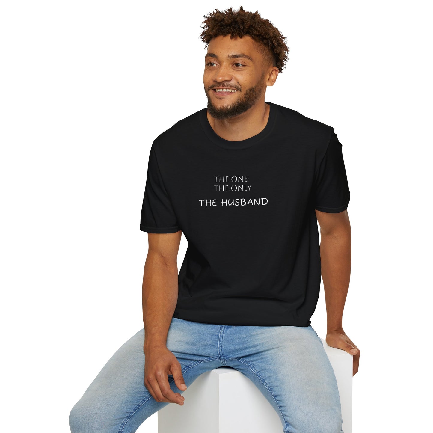 The Husband Unisex T-Shirt - 'The One, The Only, The Husband' (S-5X)