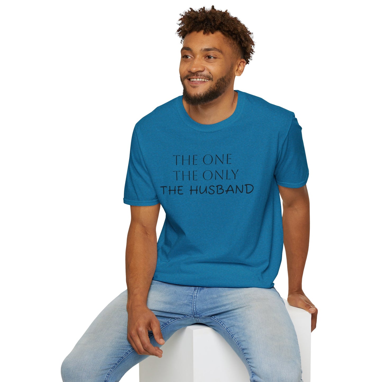 The Husband Unisex T-Shirt - 'The One, The Only, The Husband' (S-5X)