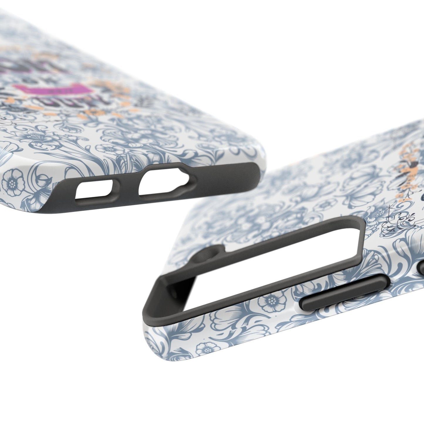 Mom on Duty Floral Tough Phone Case — Protective Mother's Day Gift