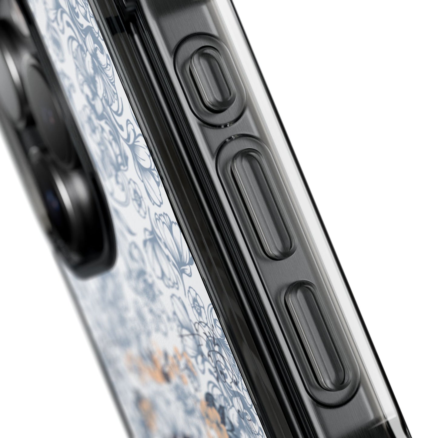 Magnetic IPhone Case — “Mom On Duty” Floral Design